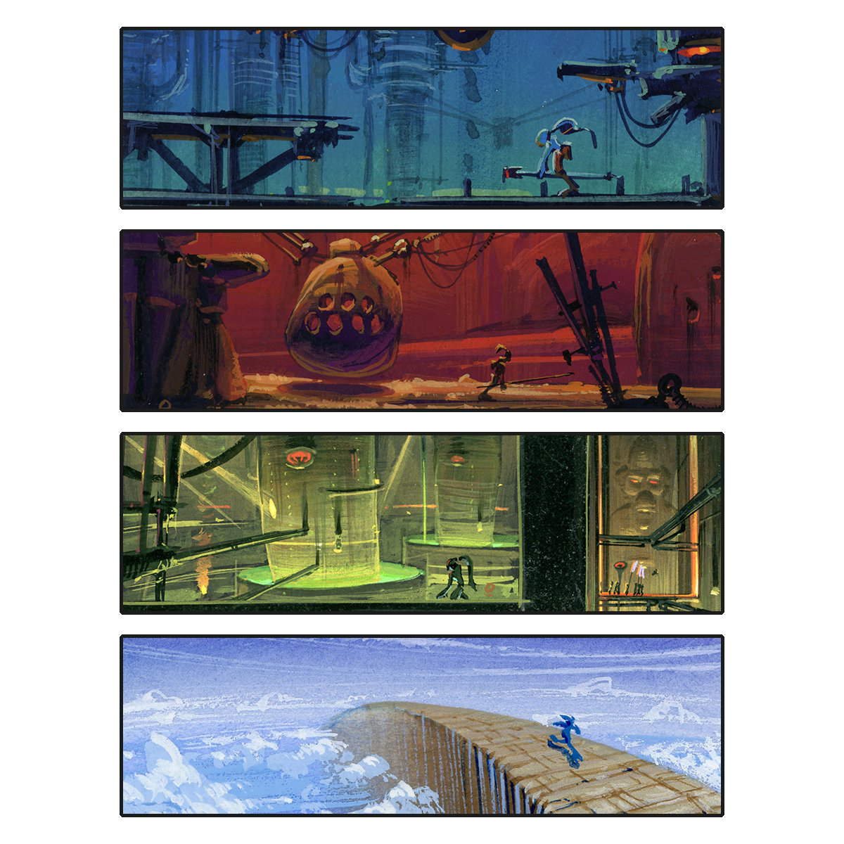 Oddworld: Abe's Origins Bookmarks - Environment Set